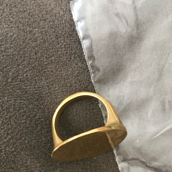 ONE DAY SALE!!! Solid brass statement ring! - Picture 12 of 15
